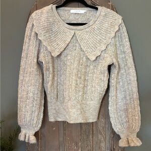 NWT ASTR Safford Oversized Peter Pan Collar Sweater
